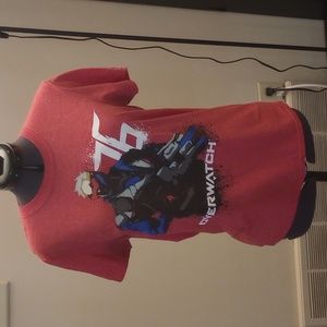 Overwatch 1 Heathered red Soldier 76 T
